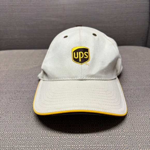 Headmost Beige Cap with Yellow Accent - Picture 1 of 4